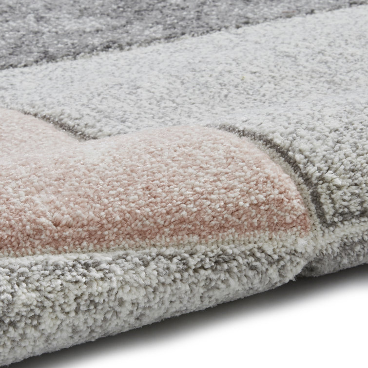 Brayden Studio Jocelyn Grey/Rose Rug Wayfair.co.uk